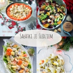 Sałatki ze śledziem