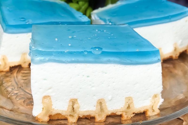 Ciasto błękitna laguna