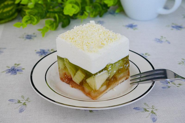 Ciasto zielona gruszka