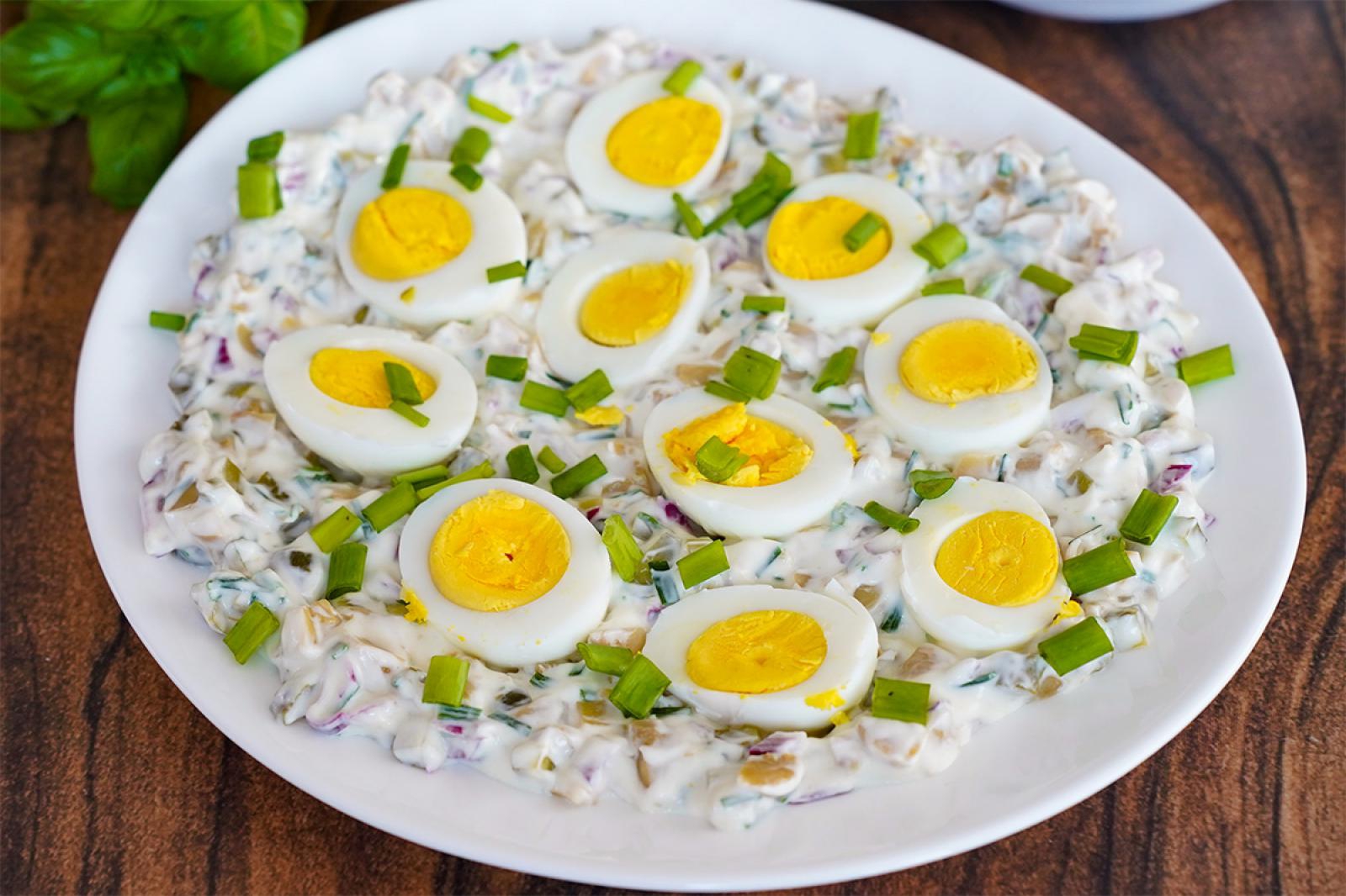 Jajka w sosie tatarskim