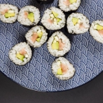 Keto sushi z kalafiora...