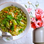 Zupa z zielonych warzyw