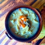 Zupa z suszonych grzybów