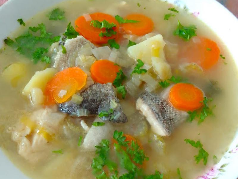 Zupa rybna z dorsza