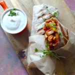 Wege burrito z tofu z...