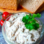 Pasta z pieczarek i jajek