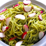 Spaghetti z pesto z...