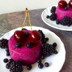 Jagodowa panna cotta