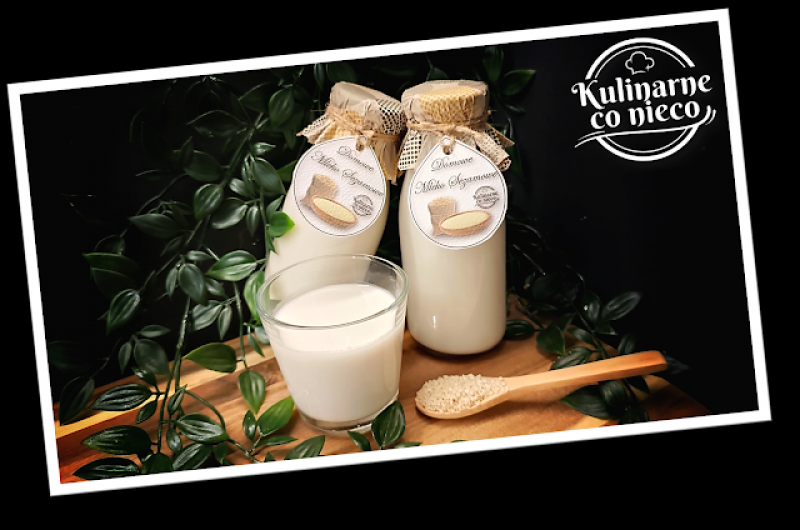 Domowe Mleko Sezamowe