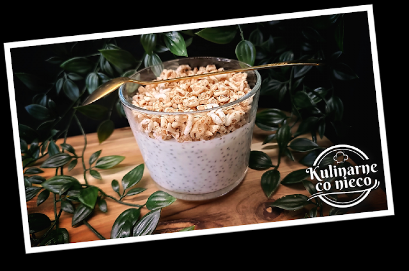 Fit Śniadaniowy Wysokobiałkowy Pudding z Chia (*SERIA FIT*)