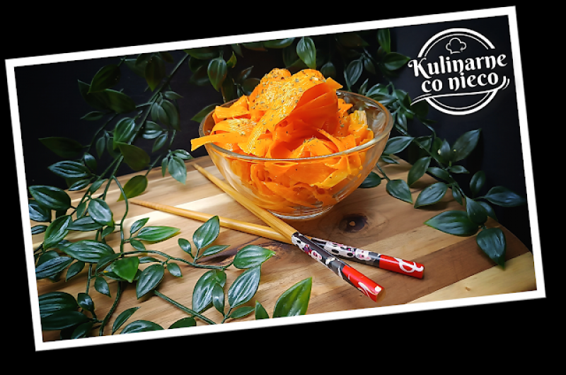 Marchewkowe Wstążki w Stylu Clean Asian (*SERIA FIT*)