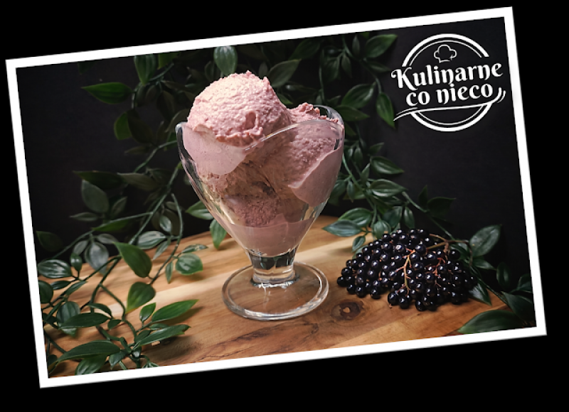 Fit Lody Jogurtowe z Czarnym Bzem (Ninja Creami NC300EU)