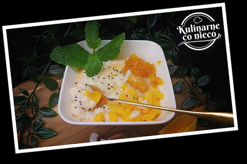Kokosowy Ryż a’la Mango Sticky Rice - Wersja Light (Cook4me Tefal - Multicooker)