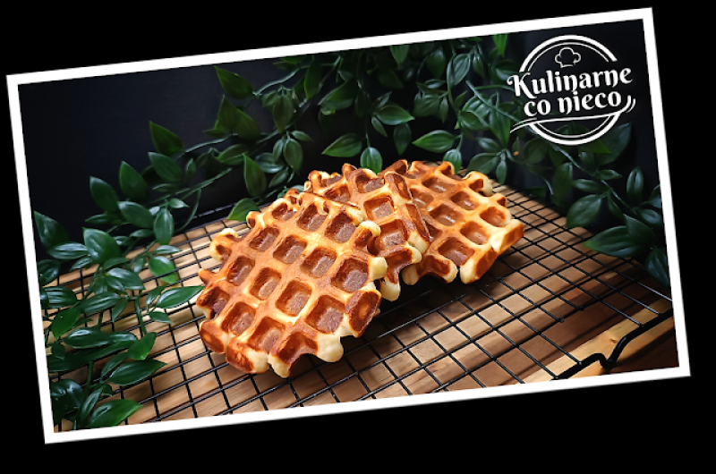 Złociste Gofry z Ricotty bez Cukru (*SERIA FIT*)