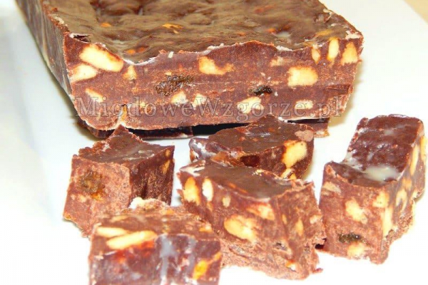 Dietetyczny blok czekoladowy