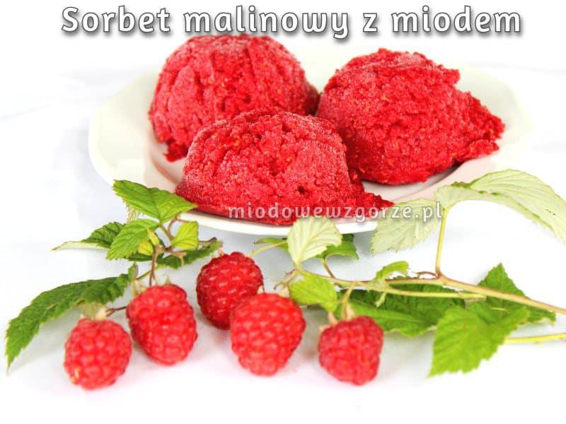 Sorbet malinowy