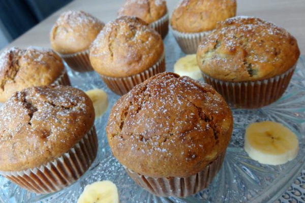 Muffiny bananowe ekspresowe :)