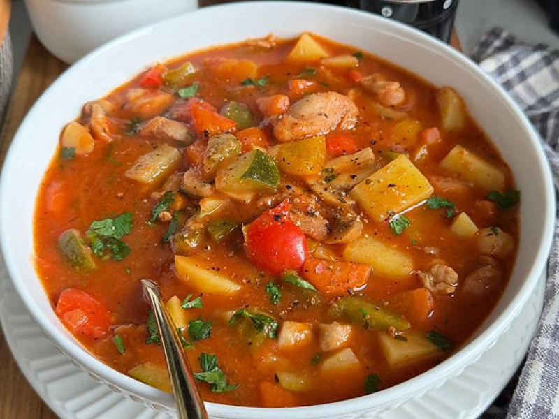 Drobiowa Zupa gulaszowa