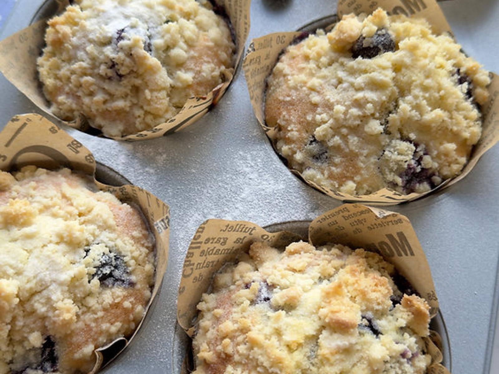  Muffiny z Borówkami 