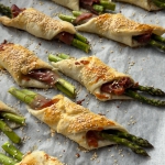 Szparagi w cieście...