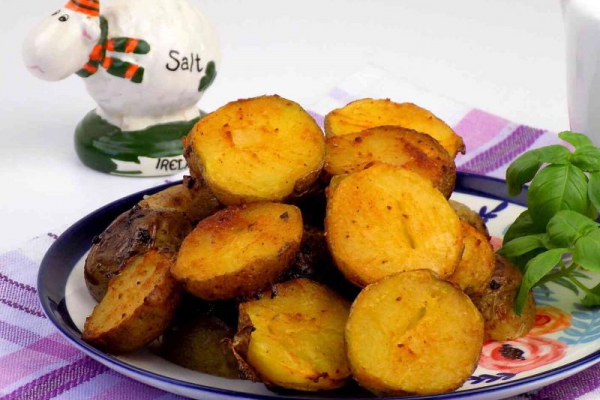 Pieczone ziemniaki gotowane