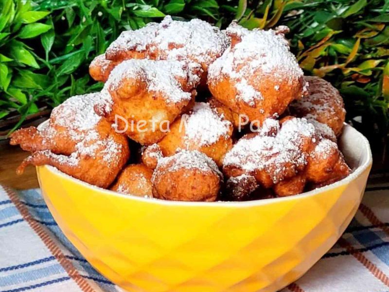 Bananowe mini pączki bez cukru