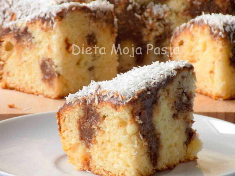Wilgotne ciasto krówka przepis