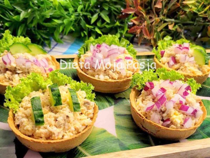 Pasta z sardynek i jajek bez majonezu