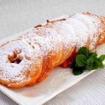 Ajerkuchy z jabłkami...