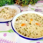 Zupa ogórkowa z kaszą