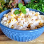 Sałatka z ryżem i...