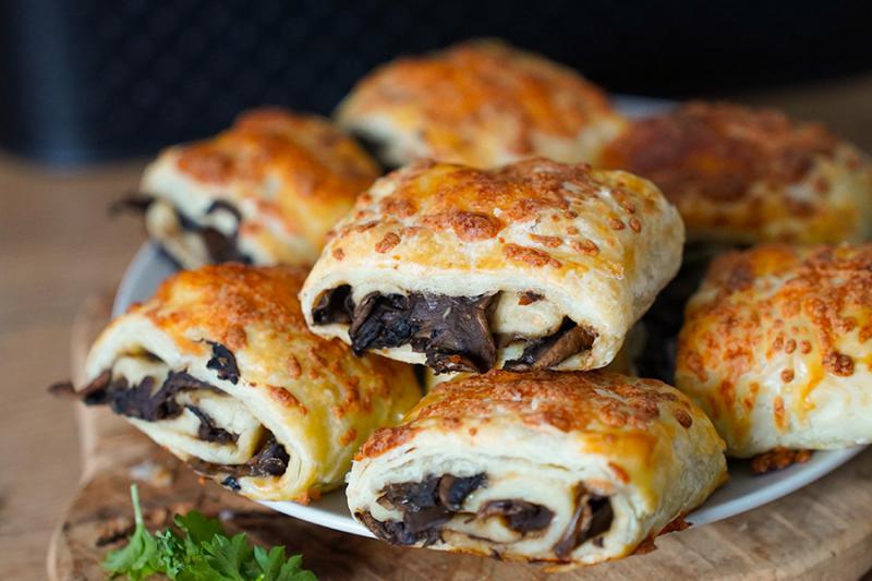 Francuskie paszteciki z pieczarkami