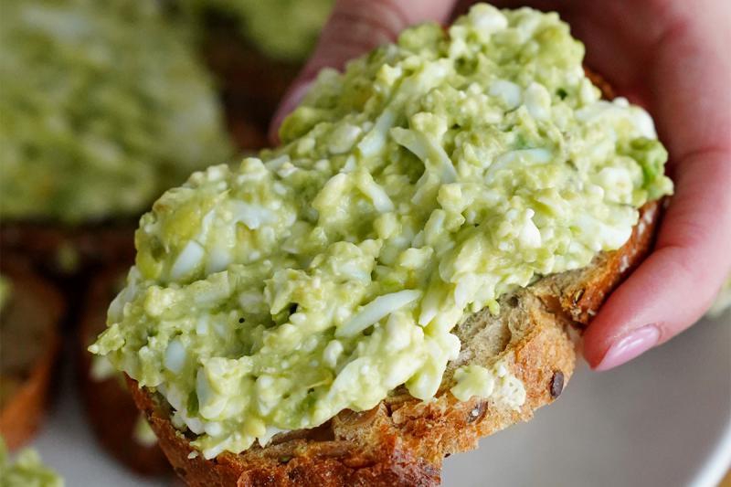 Pasta jajeczna z awokado