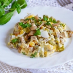 Sałatka z jajkiem i...