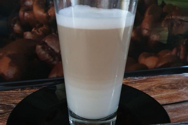 Kawa latte macchiato z Thermomixa