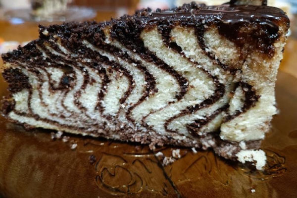 Ciasto zebra
