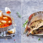 Zupa rybna z pomidorami...