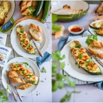 Cukinia faszerowana tofu...