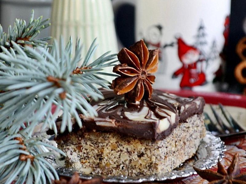 Makowiec leniwy 2 ( bez cukru, glutenu, laktozy )