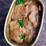 Schab w sosie własnym