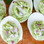 Jajka nadziewane pastą...