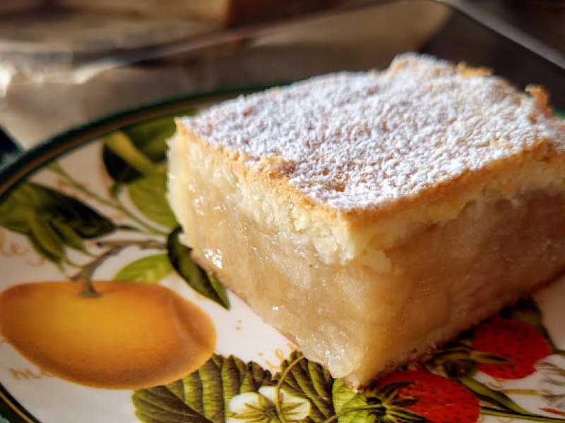 Szarlotka krucho-drożdżowa