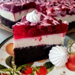 Ciasto z kremem serowym...