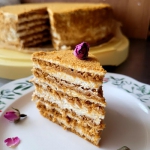 Miodownik z kremem...