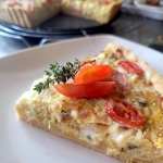 Tarta z porami z serem z...