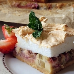 Ciasto z rabarbarem i...