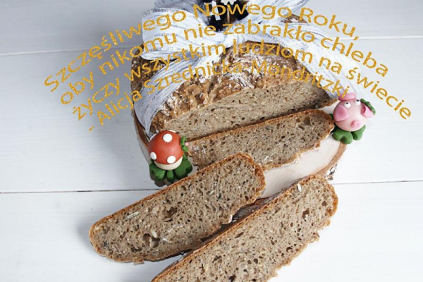 Chleb wyborny na Nowy Rok