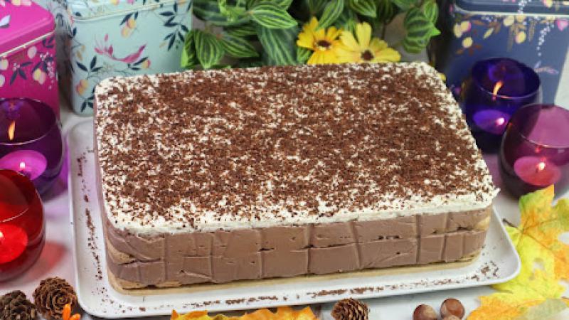 Kakaowy sernik gotowany