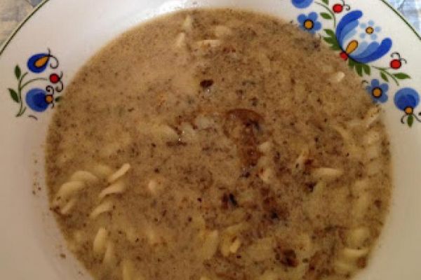 Zupa pieczarkowa (2) babci Krysi