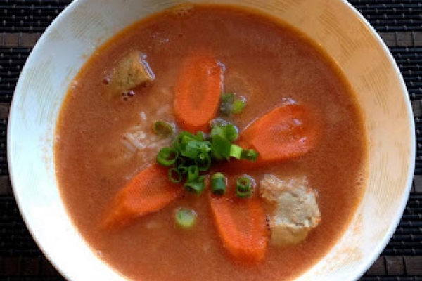 Zupa pomidorowa (15) z ryżem